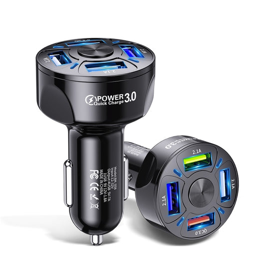 48W 4 Port USB Car Charger