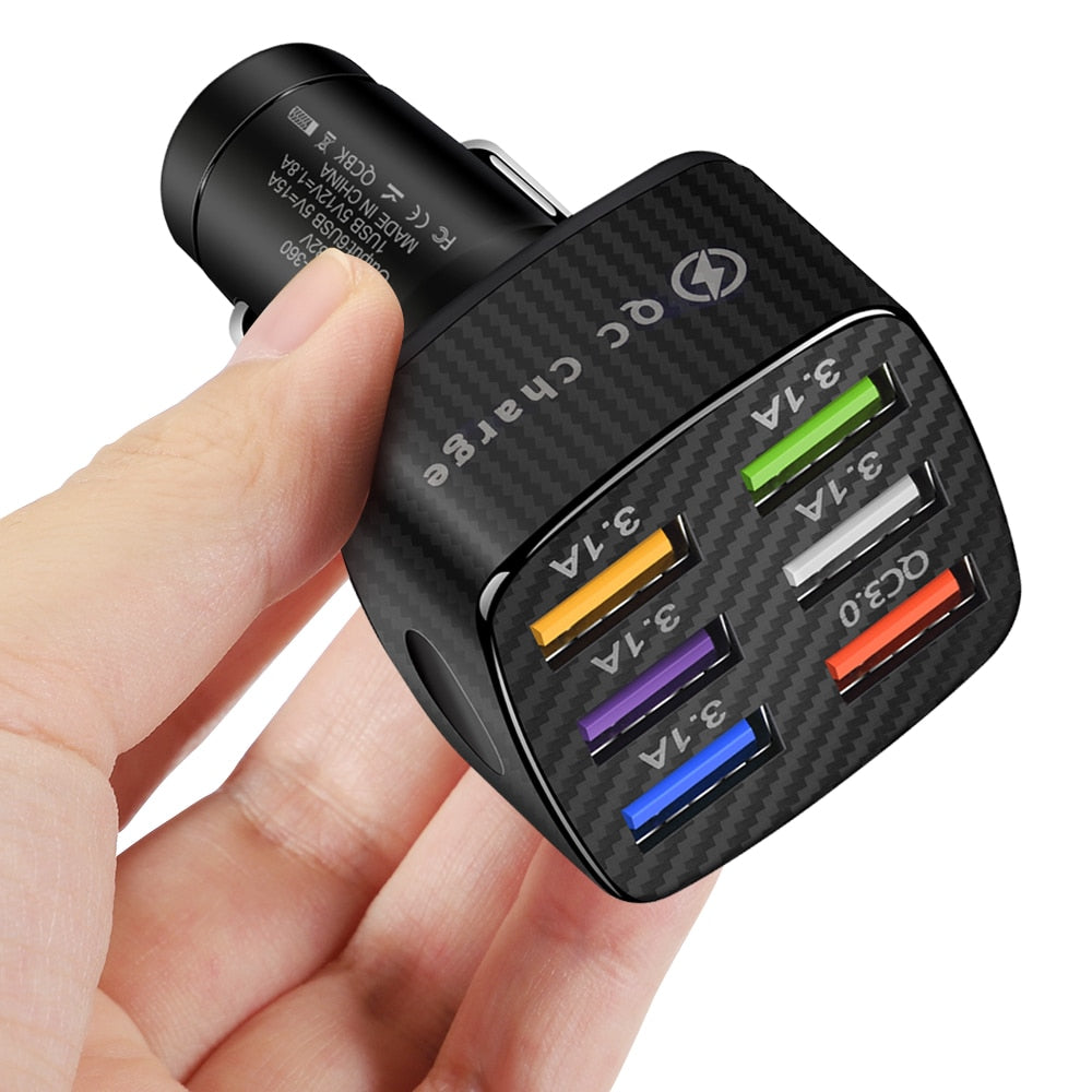6 Ports USB Car Charger